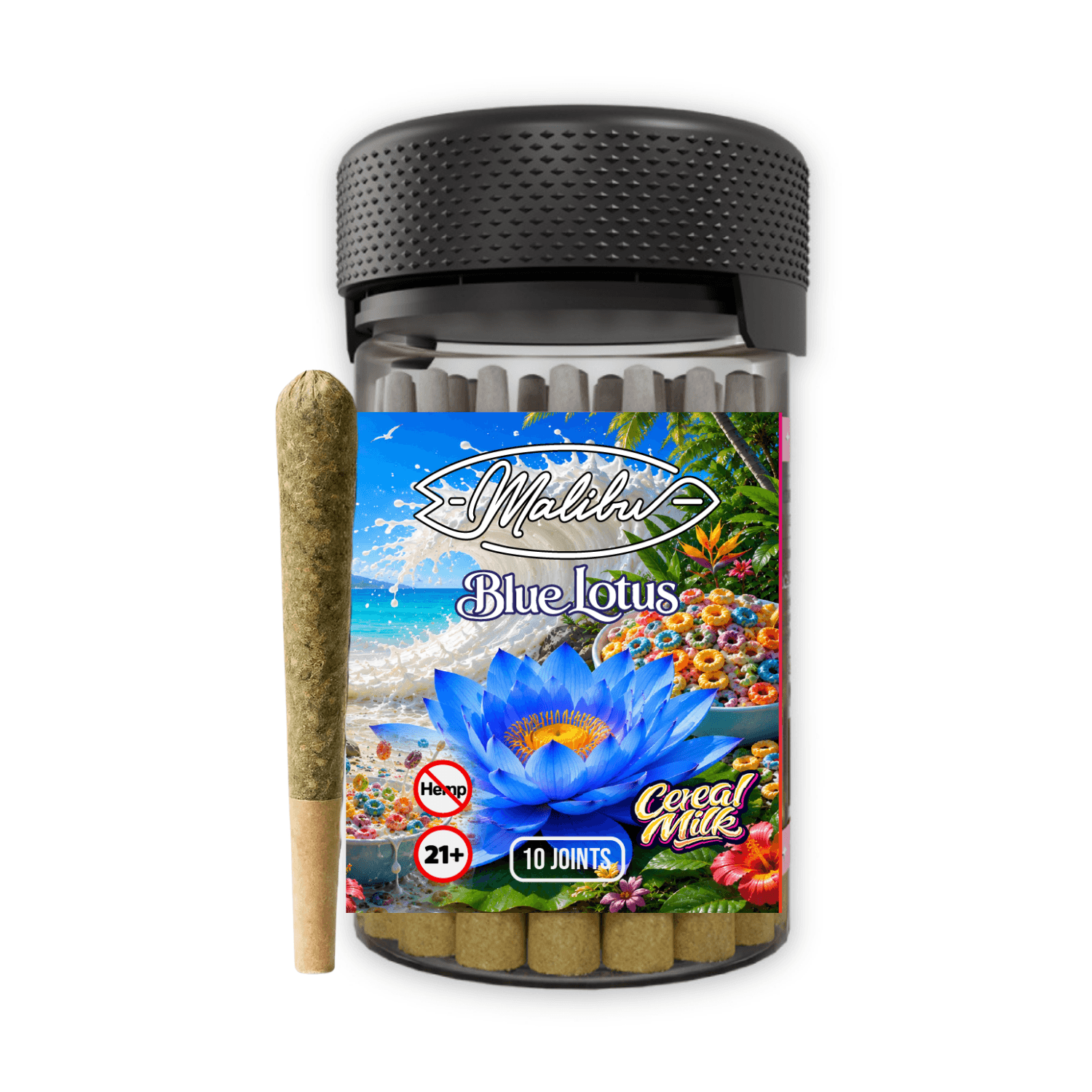 Blue Lotus - Cereal Milk 10pk Infused Prerolls (Case/20)