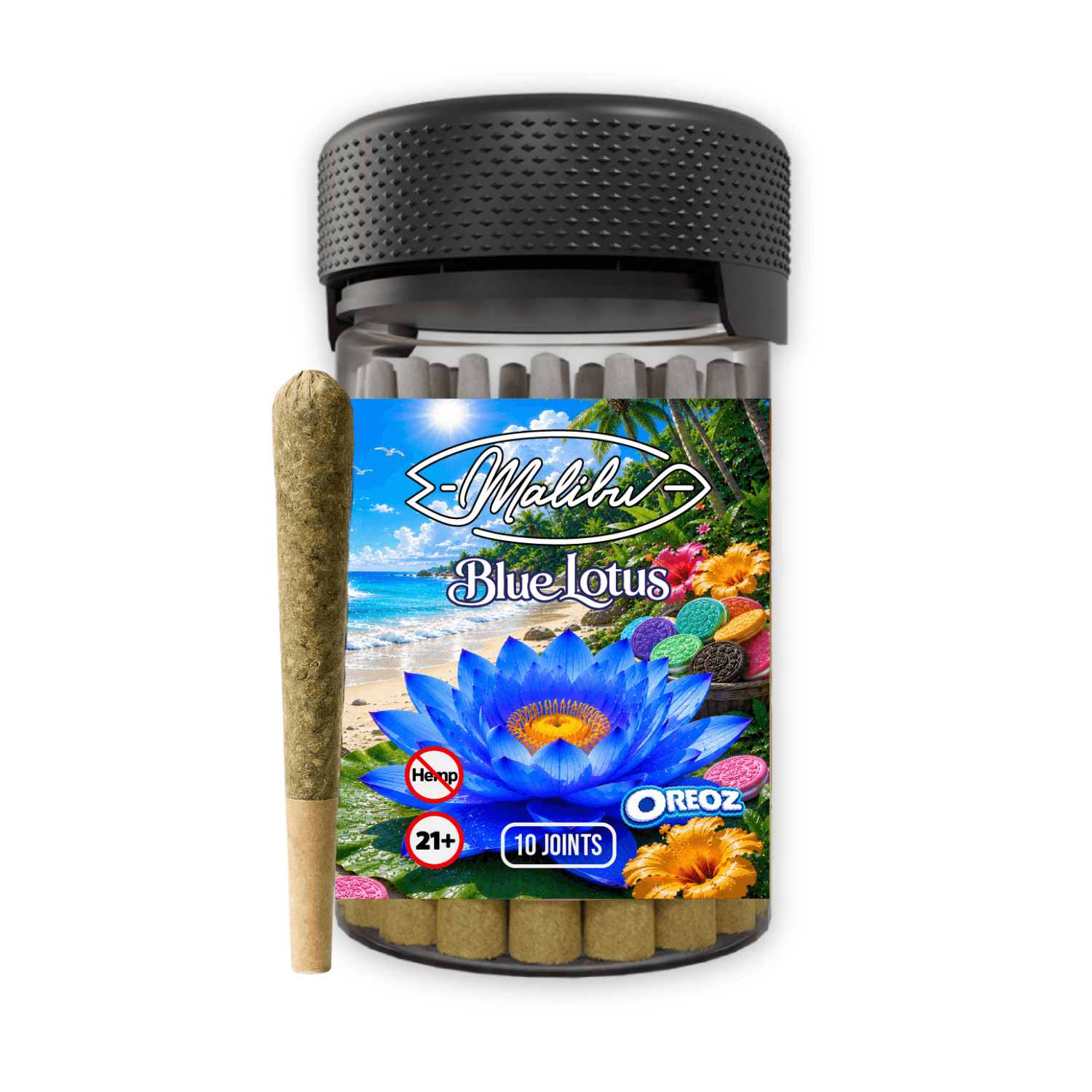 Blue Lotus - Oreoz 10pk Infused Prerolls (Case/20)